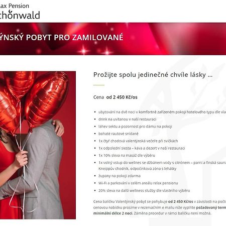 Relax Pension Schonwald Budisov nad Budisovkou 外观 照片