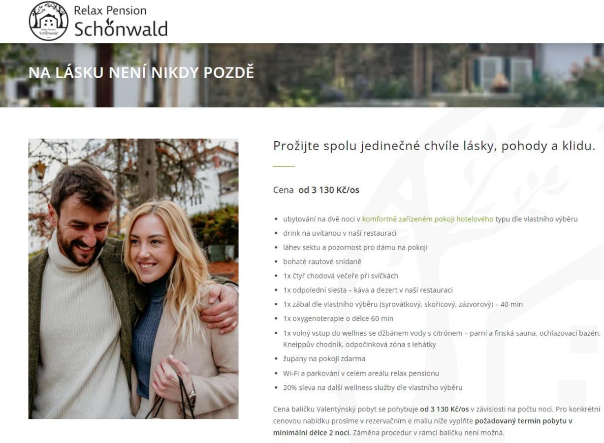 Relax Pension Schonwald Budisov nad Budisovkou 外观 照片