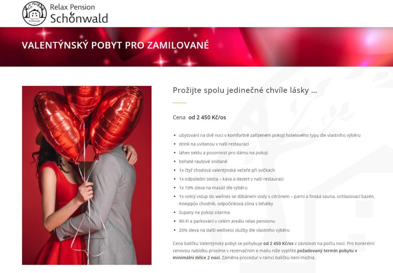 Relax Pension Schonwald Budisov nad Budisovkou 外观 照片